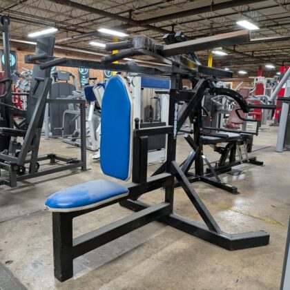 Dynabody plate loaded shoulder press