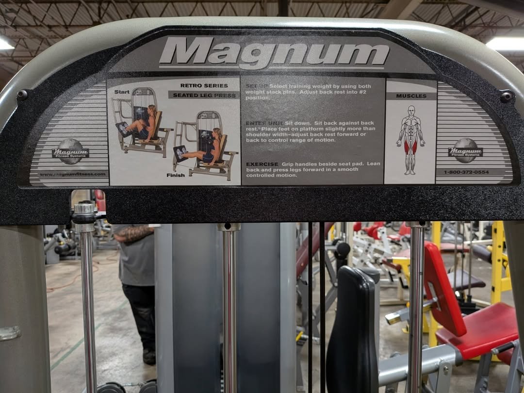 Magnum seated leg press - Image 3