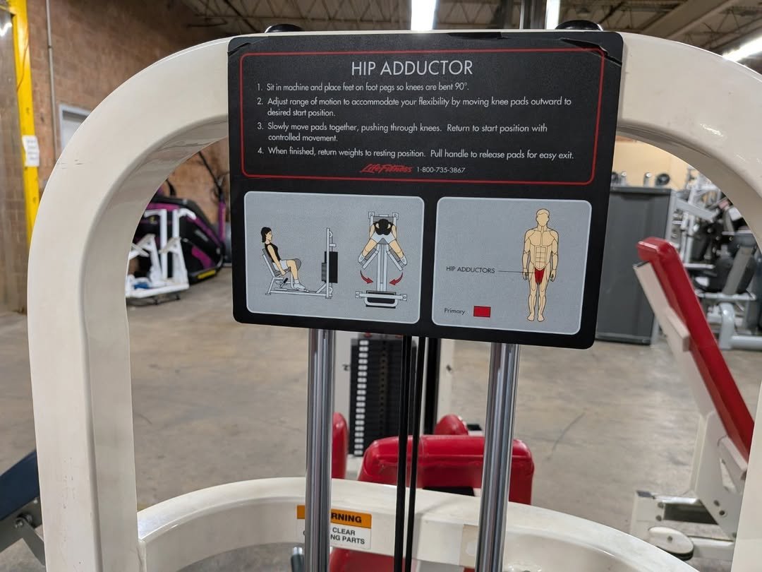 Life Fitness abductor machine - Image 3