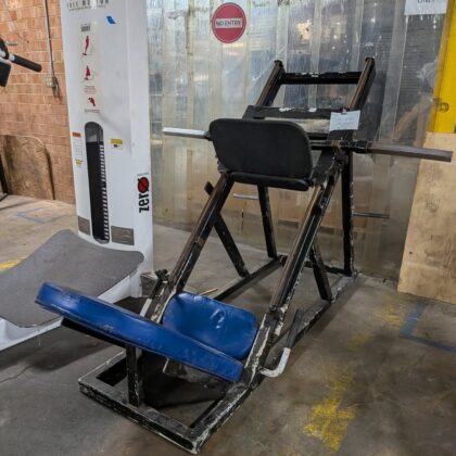 Old Flex leg press