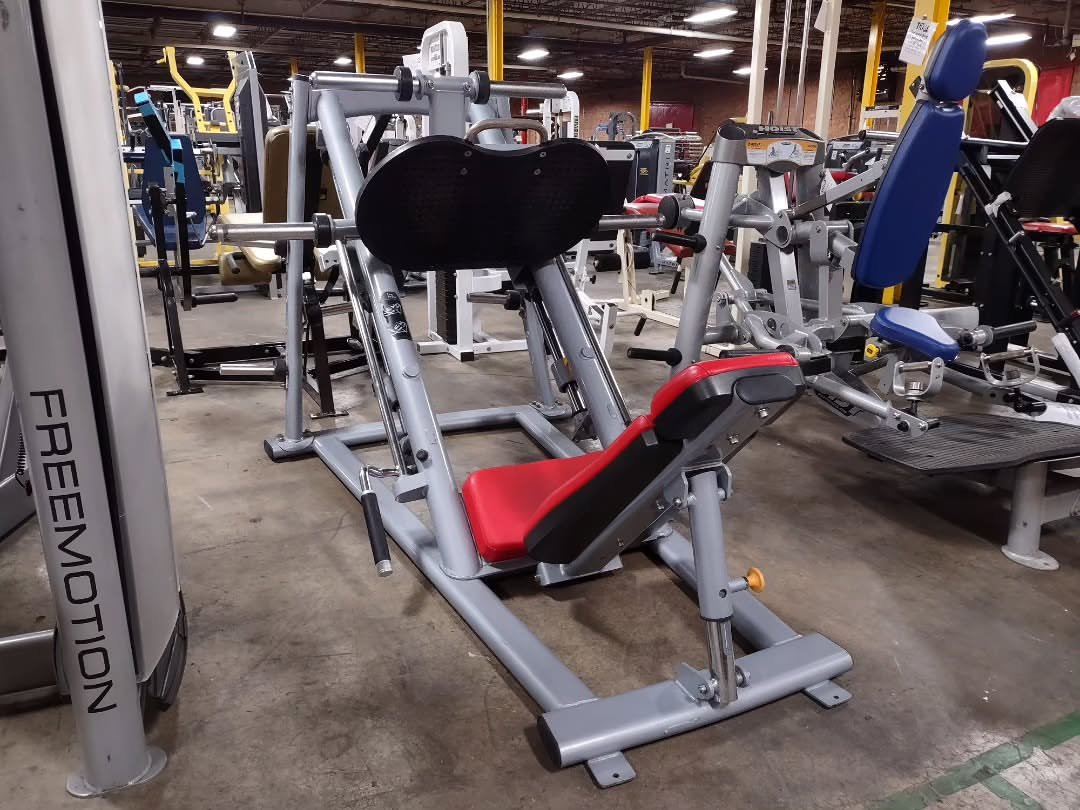 Matrix plate loaded leg press