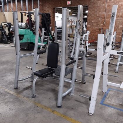 Magnum Olympic Military Bench – Commercial-Grade Shoulder Press Bench for Heavy Strength Training